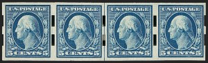 Sale 1187, Lot 494, Private Vending and Affixing Machine Perforations