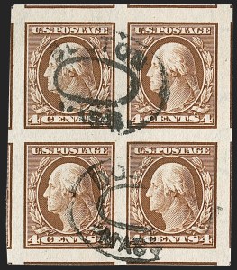 Sale 1187, Lot 520, 1908-10 Washington-Franklin Issues (Scott 331-356)