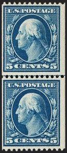 Sale 1187, Lot 522, 1908-10 Washington-Franklin Issues (Scott 331-356)