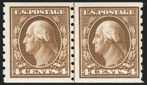Sale 1187, Lot 557, 1910-13 Washington-Franklin Issue (Scott 374-396)