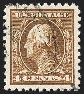 Sale 1187, Lot 581, 1913-15 Washington-Franklin Issues (Scott 424-461)