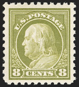 Sale 1187, Lot 585, 1913-15 Washington-Franklin Issues (Scott 424-461)