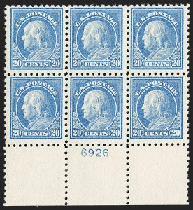 Sale 1187, Lot 609, 1916-17 Issues (Scott 462-480)