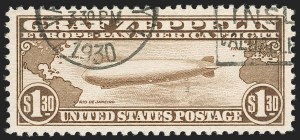 Sale Number 1187, Lot Number 697, Air Post Sale Number 1187, Lot Number 697, Air Post