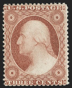 Sale 1187, Lot 73, 1857-60 Issue (Scott 18-39)