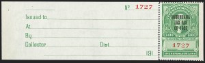 Sale 1187, Lot 796, Revenues