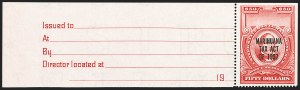 Sale 1187, Lot 798, Revenues