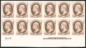 Sale 1192, Lot 10, Essays, Proofs and Specimens