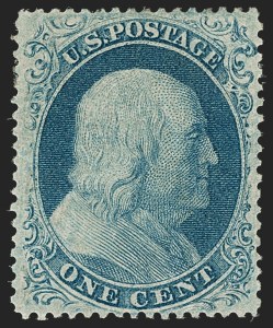Sale 1192, Lot 109, 1857-60 Issue (Scott 18-39)