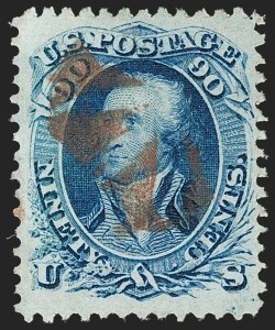 Sale 1192, Lot 164, 1861-66 Issue (Scott 56-78)
