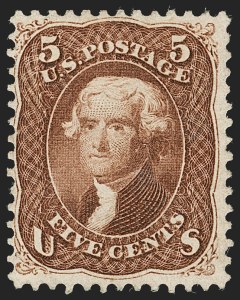 Sale 1192, Lot 169, 1861-66 Issue (Scott 56-78)