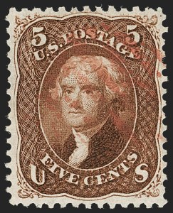 Sale 1192, Lot 170, 1861-66 Issue (Scott 56-78)