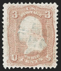 Sale 1192, Lot 178, 1867-68 Grilled Issue (Scott 79-101)