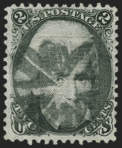 Sale 1192, Lot 179, 1867-68 Grilled Issue (Scott 79-101)