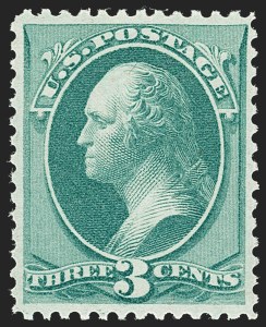Sale 1192, Lot 256, 1873-75 Continental Bank Note Co. Issue (Scott 156-166, 171)