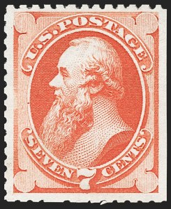 Sale 1192, Lot 263, 1873-75 Continental Bank Note Co. Issue (Scott 156-166, 171)