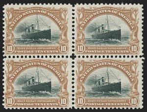 Sale 1192, Lot 370, 1901 Pan-American Issue (Scott 294-299)