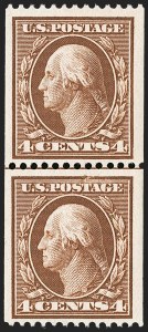 Sale 1192, Lot 420, 1908-10 Washington-Franklin Issues (Scott 331-356)