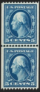 Sale 1192, Lot 422, 1908-10 Washington-Franklin Issues (Scott 331-356)