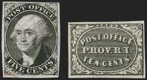 Sale 1192, Lot 48, Postmasters' Provisionals