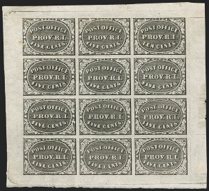Sale 1192, Lot 49, Postmasters' Provisionals