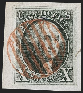 Sale 1192, Lot 61, 1847 Issue (Scott 1-2)