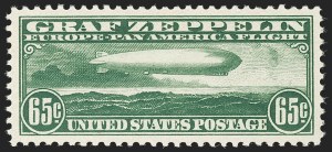 Sale Number 1192, Lot Number 669, Air Post, Graf Zeppelin Issue (Scott C13-C15) Sale Number 1192, Lot Number 669, Air Post, Graf Zeppelin Issue (Scott C13-C15)