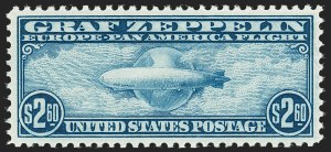 Sale Number 1192, Lot Number 682, Air Post, Graf Zeppelin Issue (Scott C13-C15) Sale Number 1192, Lot Number 682, Air Post, Graf Zeppelin Issue (Scott C13-C15)