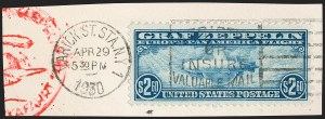 Sale 1192, Lot 694, Air Post, Graf Zeppelin Issue (Scott C13-C15)