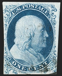 Sale 1192, Lot 74, 1851-56 Issue (Scott 5-17)
