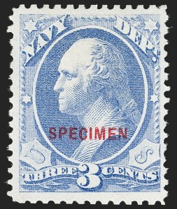 Sale 1192, Lot 746, Official Special Printings