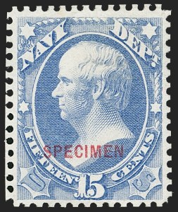Sale 1192, Lot 748, Official Special Printings