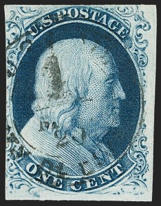 Sale 1192, Lot 79, 1851-56 Issue (Scott 5-17)