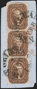 Sale 1192, Lot 849, Confederate States: Independent and CSA use of US Postage