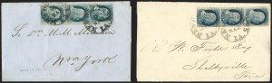 Sale 1192, Lot 856, Confederate States: Independent and CSA use of US Postage