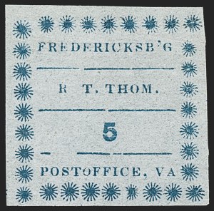 Sale 1192, Lot 870, Confederate States: Postmasters' Provisionals