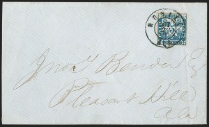 Sale 1192, Lot 875, Confederate States: Postmasters' Provisionals