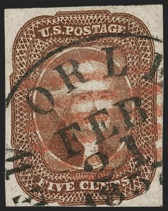 Sale 1192, Lot 88, 1851-56 Issue (Scott 5-17)