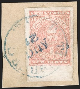 Sale 1192, Lot 904, Confederate States: General Issues off-Cover