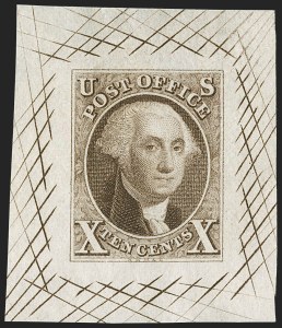 Sale 1197, Lot 1507, 1847 Issue Proofs