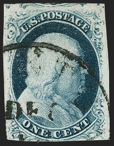 Sale 1197, Lot 1582, 1851-56 Issue (Scott 7-17)