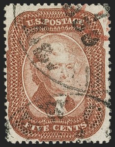 Sale 1197, Lot 1619, 1857-60 Issue (Scott 18-39)