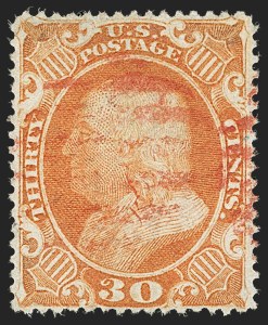 Sale 1197, Lot 1637, 1857-60 Issue (Scott 18-39)
