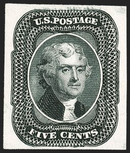 Sale 1197, Lot 1643, 1875 Reprint of 1857-60 Issue (Scott 40-47)