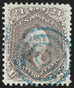 Sale 1197, Lot 1659, 1861-66 Issue (Scott 56-78)
