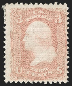 Sale 1197, Lot 1687, 1867-68 Grilled Issue (Scott 79-101)