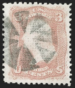 Sale 1197, Lot 1688, 1867-68 Grilled Issue (Scott 79-101)