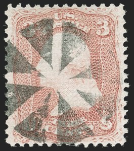 Sale 1197, Lot 1692, 1867-68 Grilled Issue (Scott 79-101)