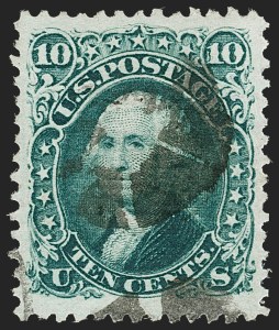 Sale 1197, Lot 1700, 1867-68 Grilled Issue (Scott 79-101)