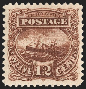 Sale 1197, Lot 1731, 12c "Adriatic" 1869 Pictorial Issue, Essays & Proofs (Scott 117-E, 117P)